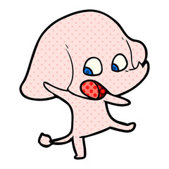cute cartoon elephant