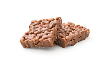 Chocolate with rice