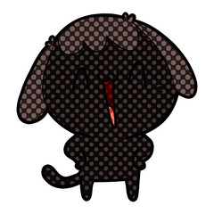 cute cartoon dog