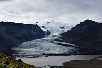 la fine del ghiacciaio in islanda