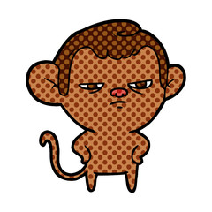 cartoon monkey