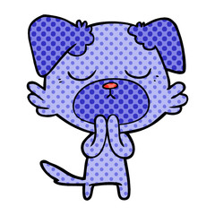 cute cartoon dog