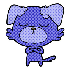 cute cartoon dog