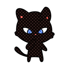 cute cartoon cat