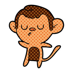 cartoon monkey