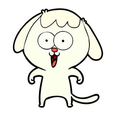 cute cartoon dog