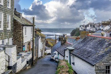 Port Issac on the north west coast of Cornwall in south west England