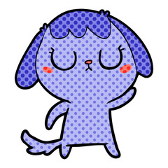 cute cartoon dog