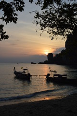 Thailand sunset 