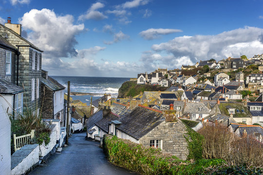 Port Issac in Cornwall in south west England