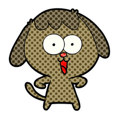 cute cartoon dog