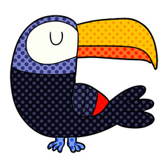 cartoon toucan
