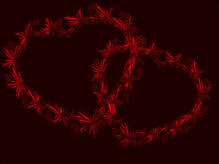 The heart symbolizes love and passion. EPS10 vector illustration