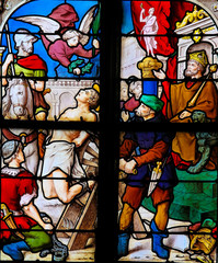 Christian Martyr - Stained Glass