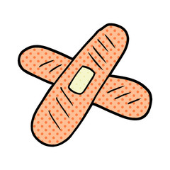 cartoon sticking plaster