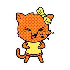 cartoon cat