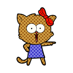 cartoon cat