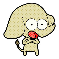 cute cartoon elephant