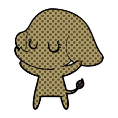 cute cartoon elephant