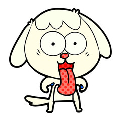 cute cartoon dog