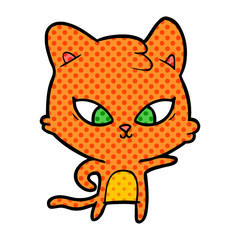 cute cartoon cat