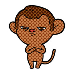 cartoon monkey