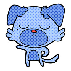 cute cartoon dog
