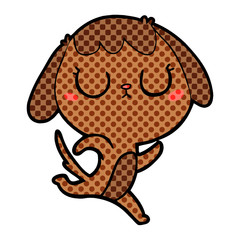 cute cartoon dog