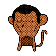 cartoon monkey