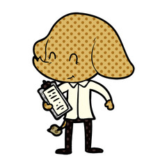 Obraz premium cute cartoon elephant