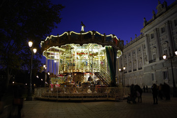 Old Carousel, Madrid, Spain