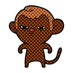 cartoon monkey