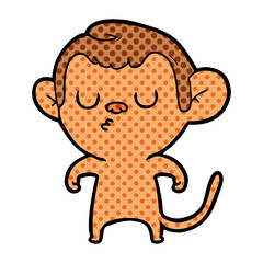 cartoon monkey
