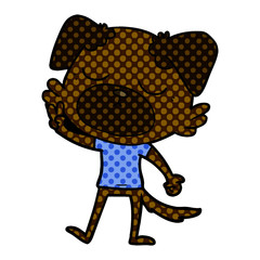 cute cartoon dog