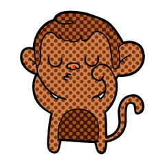 cartoon monkey
