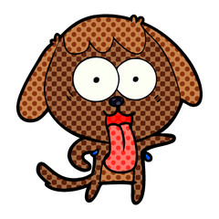 cute cartoon dog