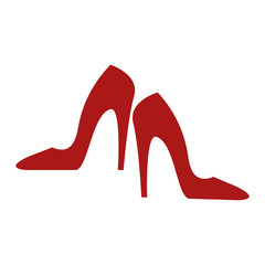 Red heels icon