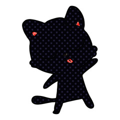 cute cartoon cat