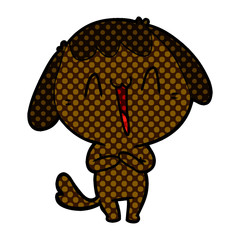 cute cartoon dog