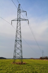 słup energetyczny