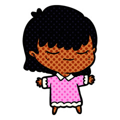 Obraz premium cartoon woman