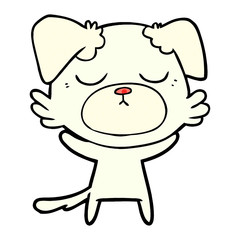 cute cartoon dog