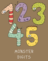 monster digits © ZYTA.eM