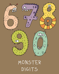 monster digits © ZYTA.eM