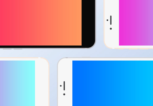 Maquetas planas compatibles con iPhone