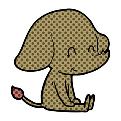 cute cartoon elephant