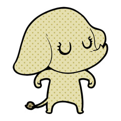 cute cartoon elephant