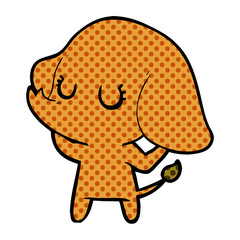 cute cartoon elephant