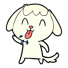 cute cartoon dog