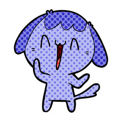 cute cartoon dog